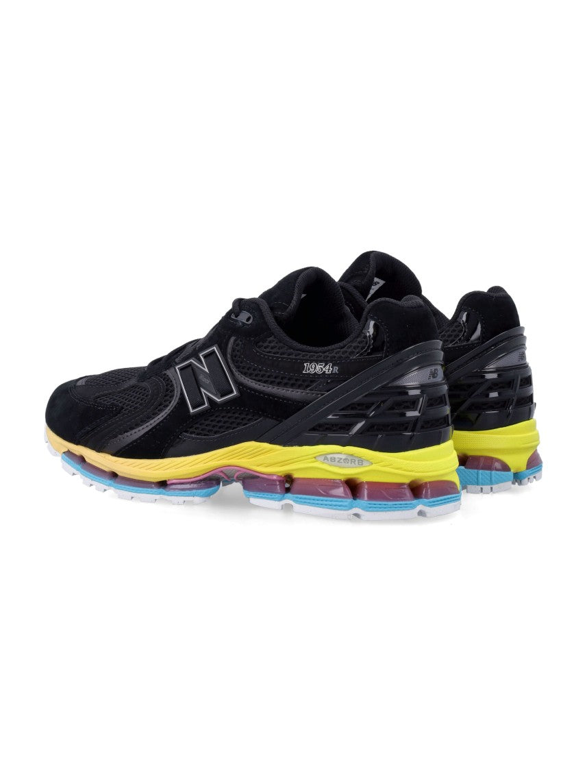 New Balance Black 1954R Mesh Synthetic Athletic Sneakers