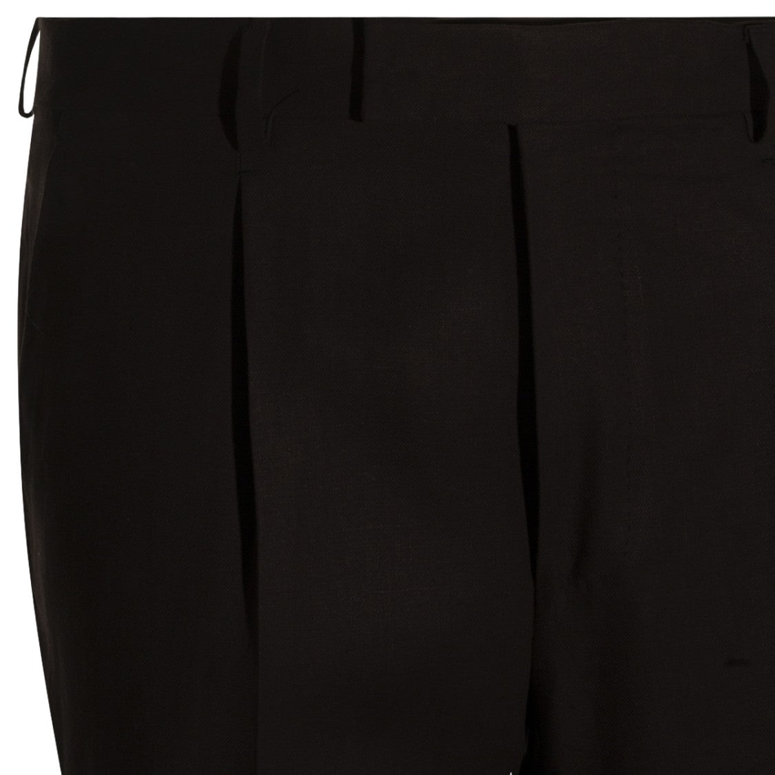 Zegna Tailored Slim Fit Trousers With Classic Waistband