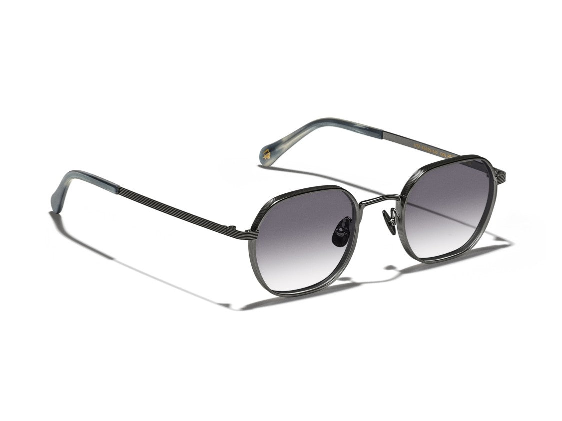 Moscot Or-Utz-S Geometric Gradient Metal Sunglasses
