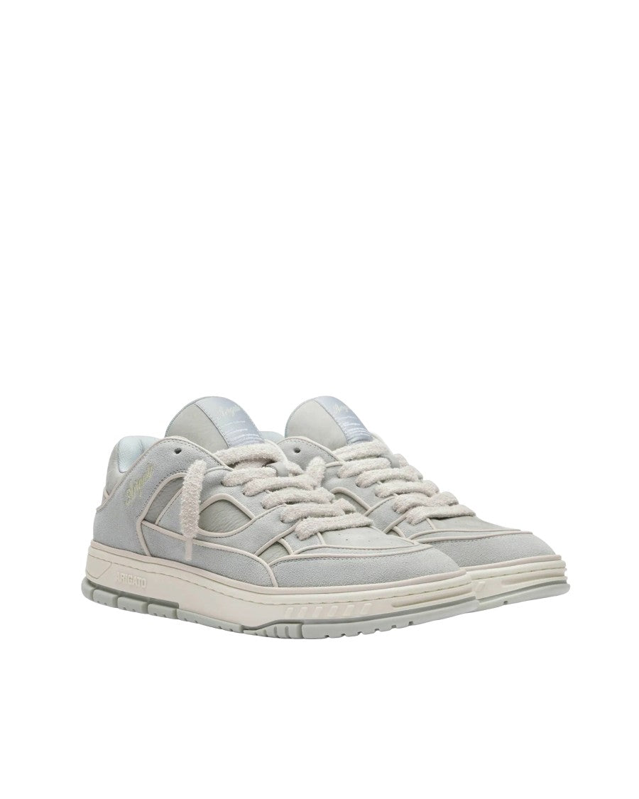 Axel Arigato Handcrafted Nubuck Sneakers With Panelled Upper