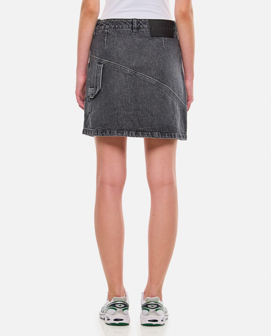 J. W. Anderson Denim Twisted Skirt