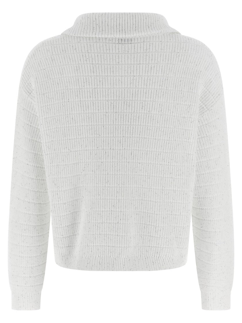 Brunello Cucinelli Diamond Cotton Polo Shirt