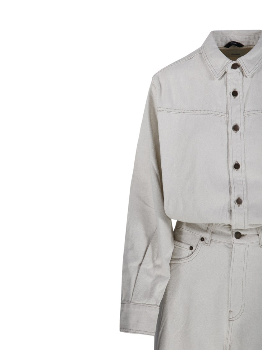 Haikure Cropped Button-Up Tonya Pant