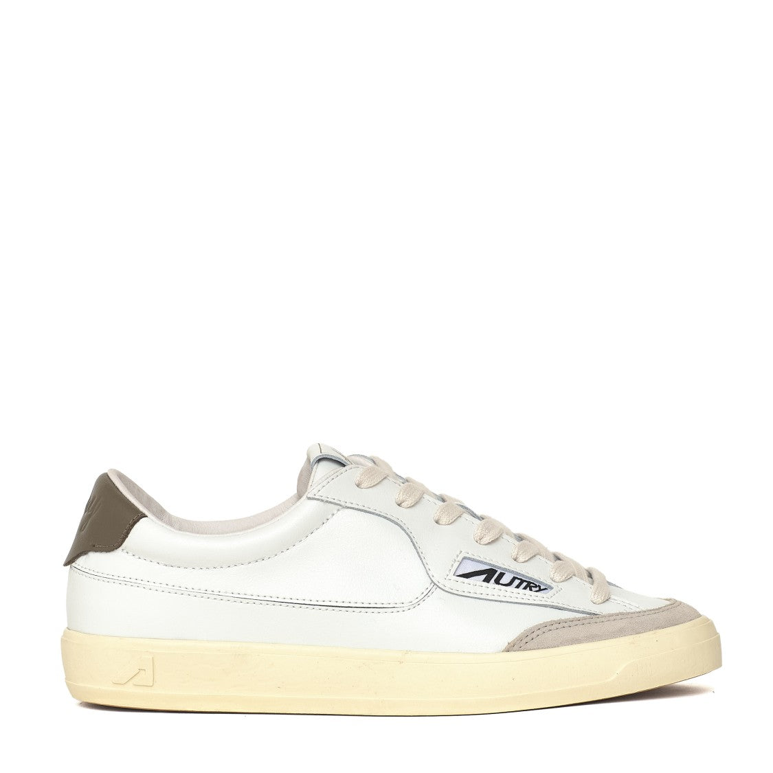 Autry Windscape Low White Leather Suede Low-Top Sneakers