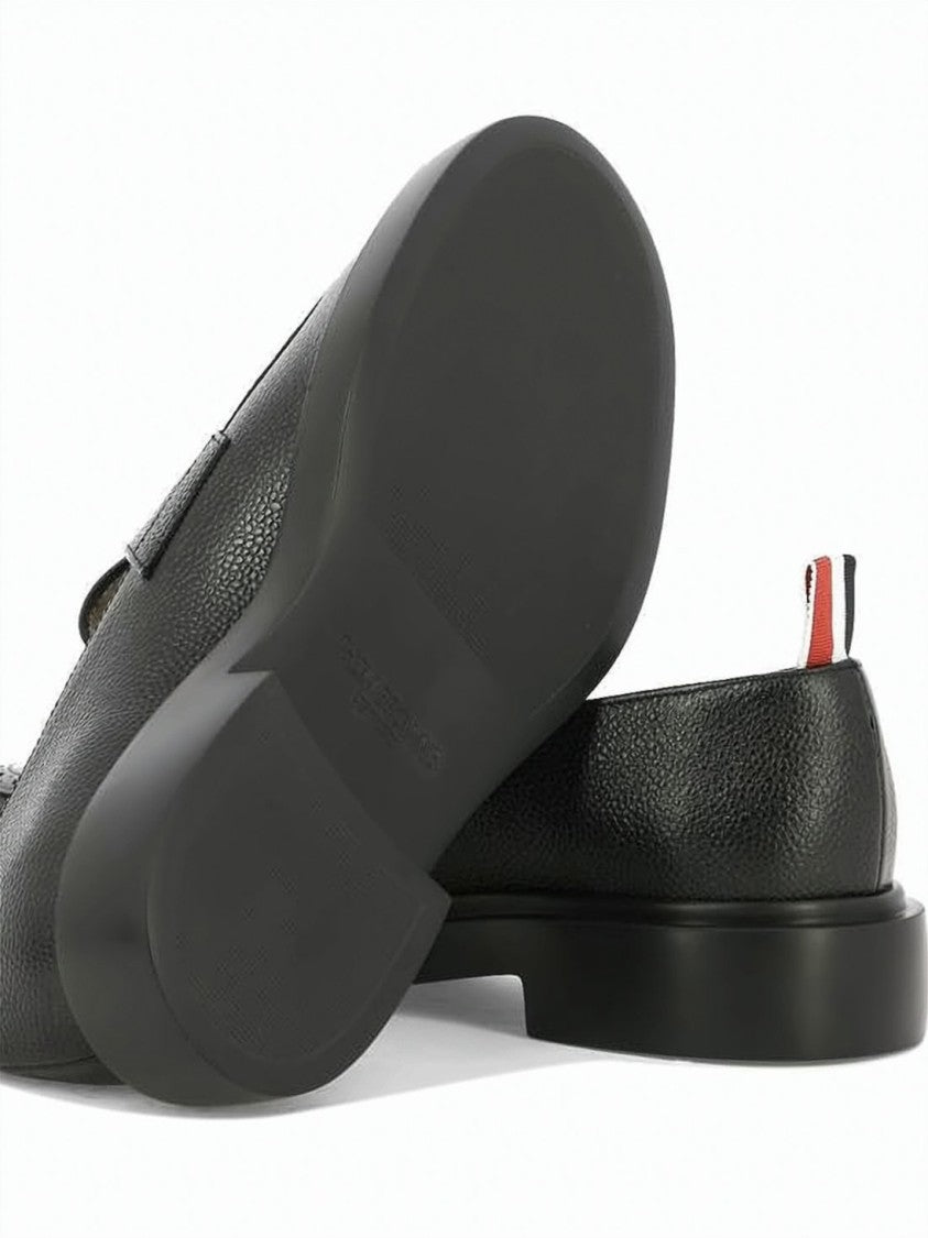 Thom Browne Classic Textured Leather Loafers