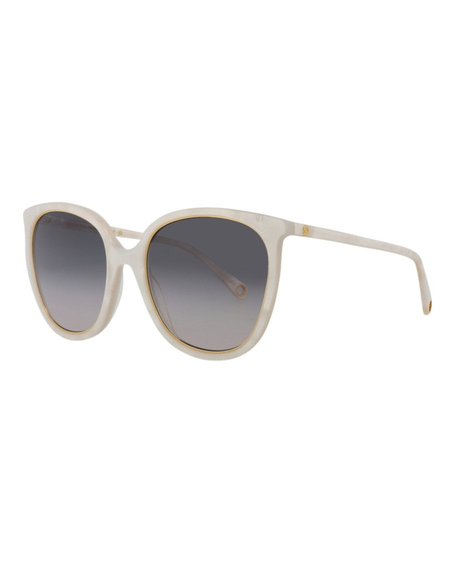Gucci Round-Frame Acetate Sunglasses With Gradient Lenses
