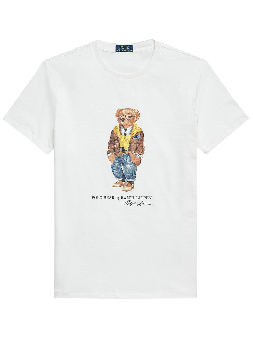 Polo Ralph Lauren Short Sleeve Graphic Bear Motif Tee