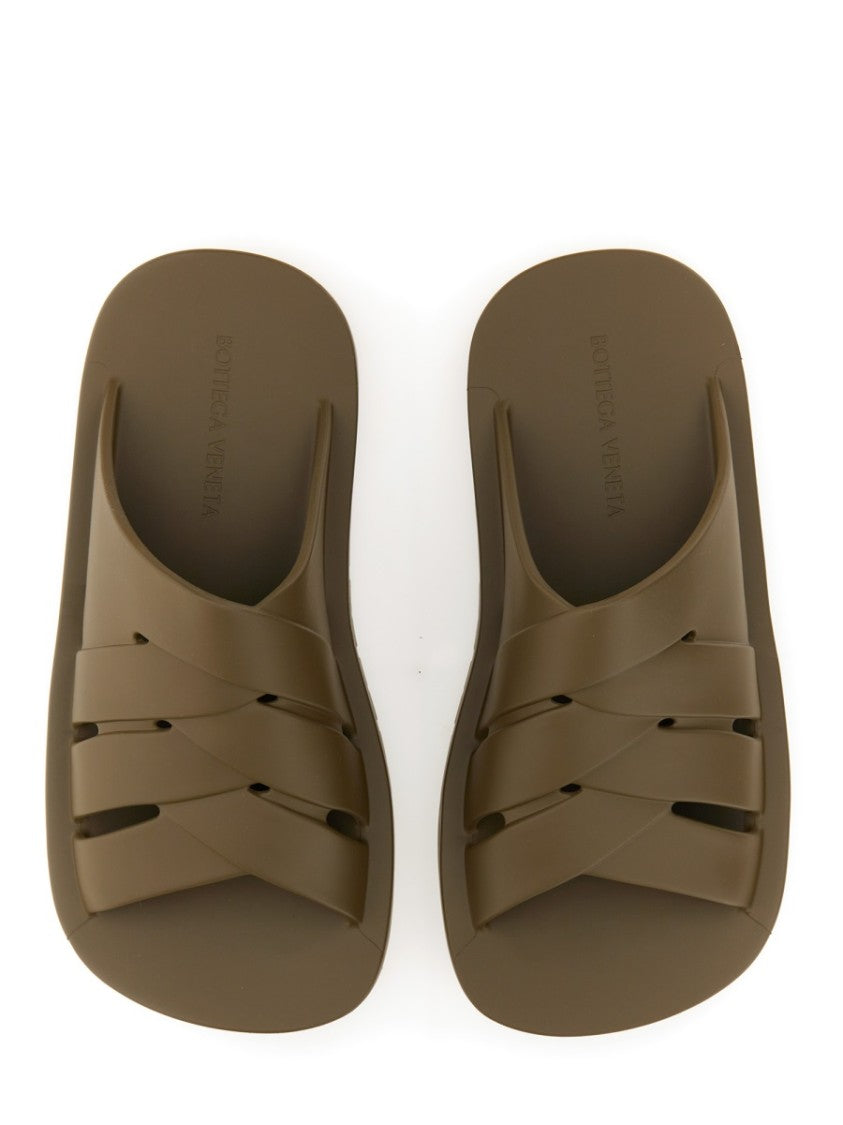 Bottega Veneta Rubber Sandals With Minimalist Design