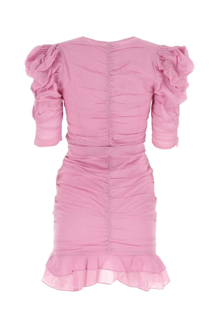 Isabel Marant Étoile Pink Cotton Sireny Mini Dress
