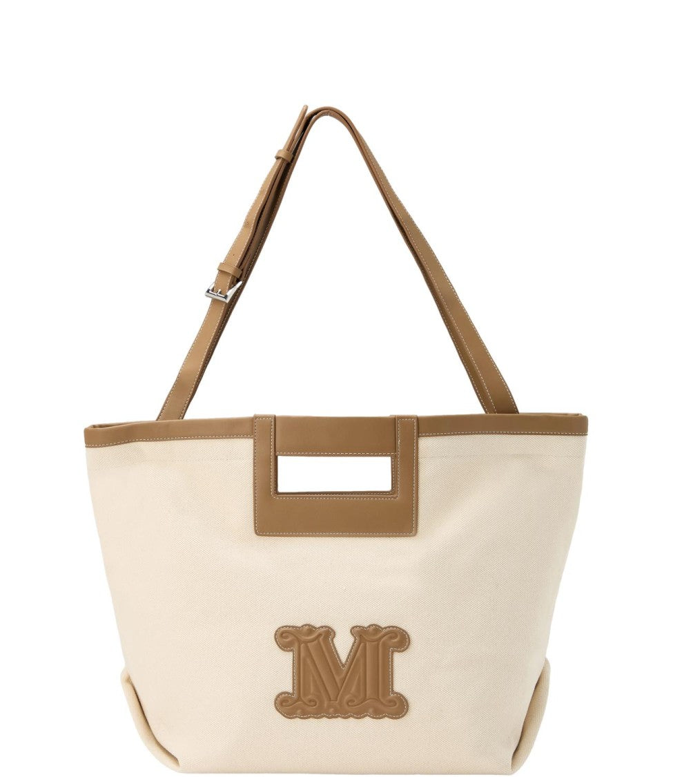Max Mara Brown Smooth Leather Handbag