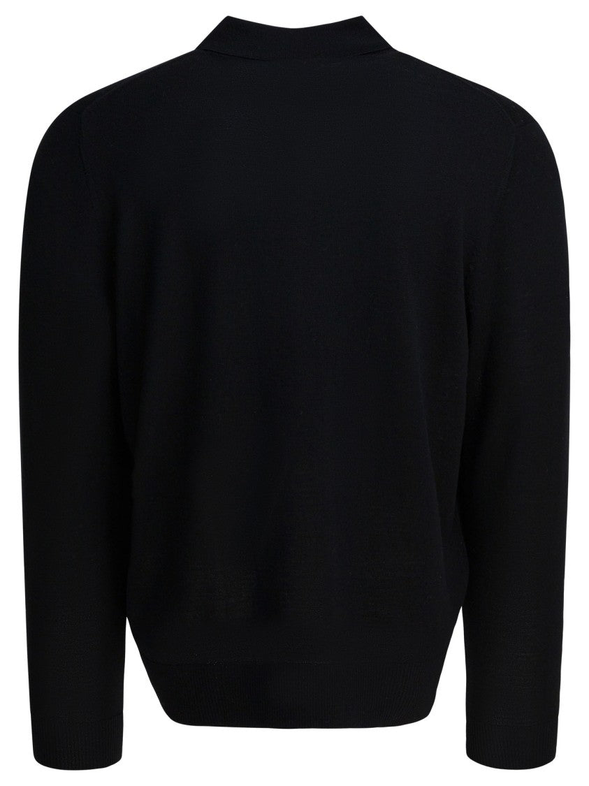 Vince Merino Wool Polo Shirt