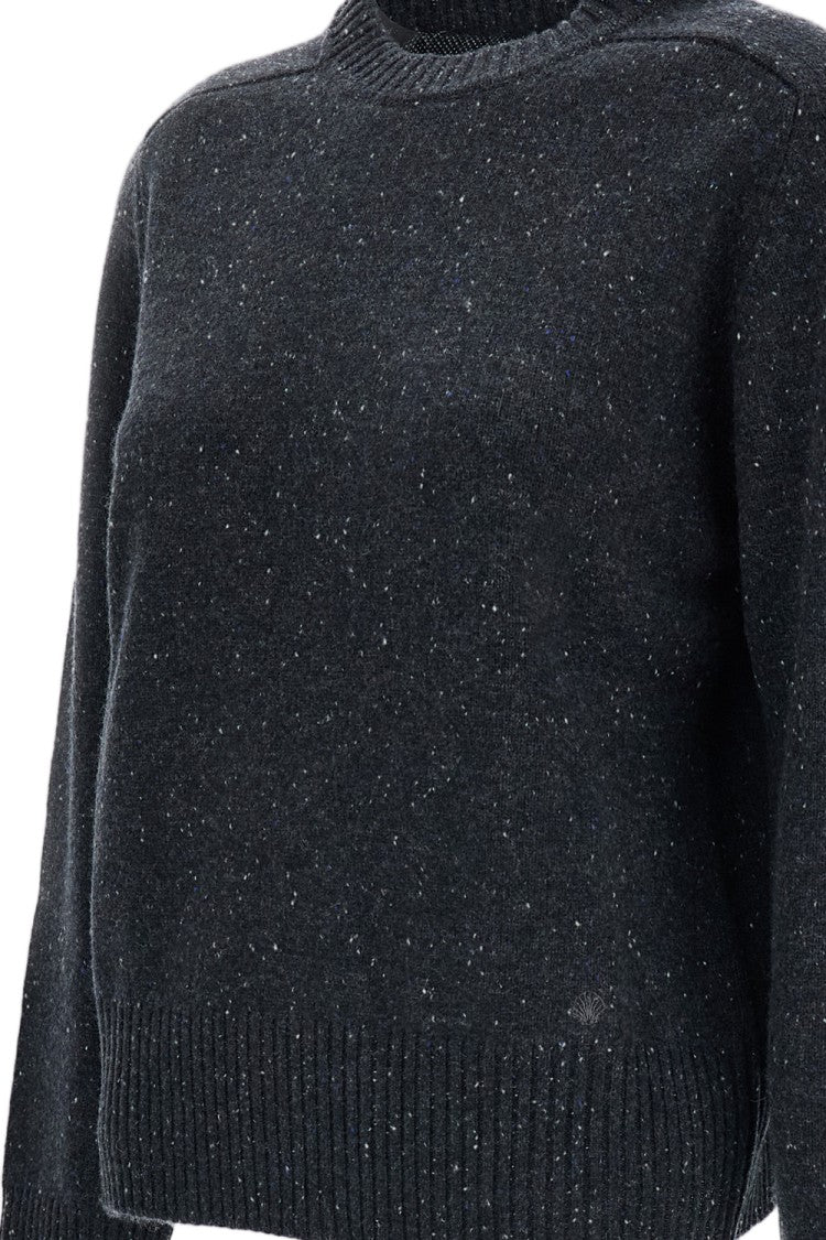 Loulou De Saison Grey Cashmere Boxy Baltra Sweater