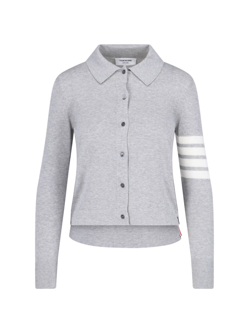 Thom Browne "4-Bar" Shirt – Grey