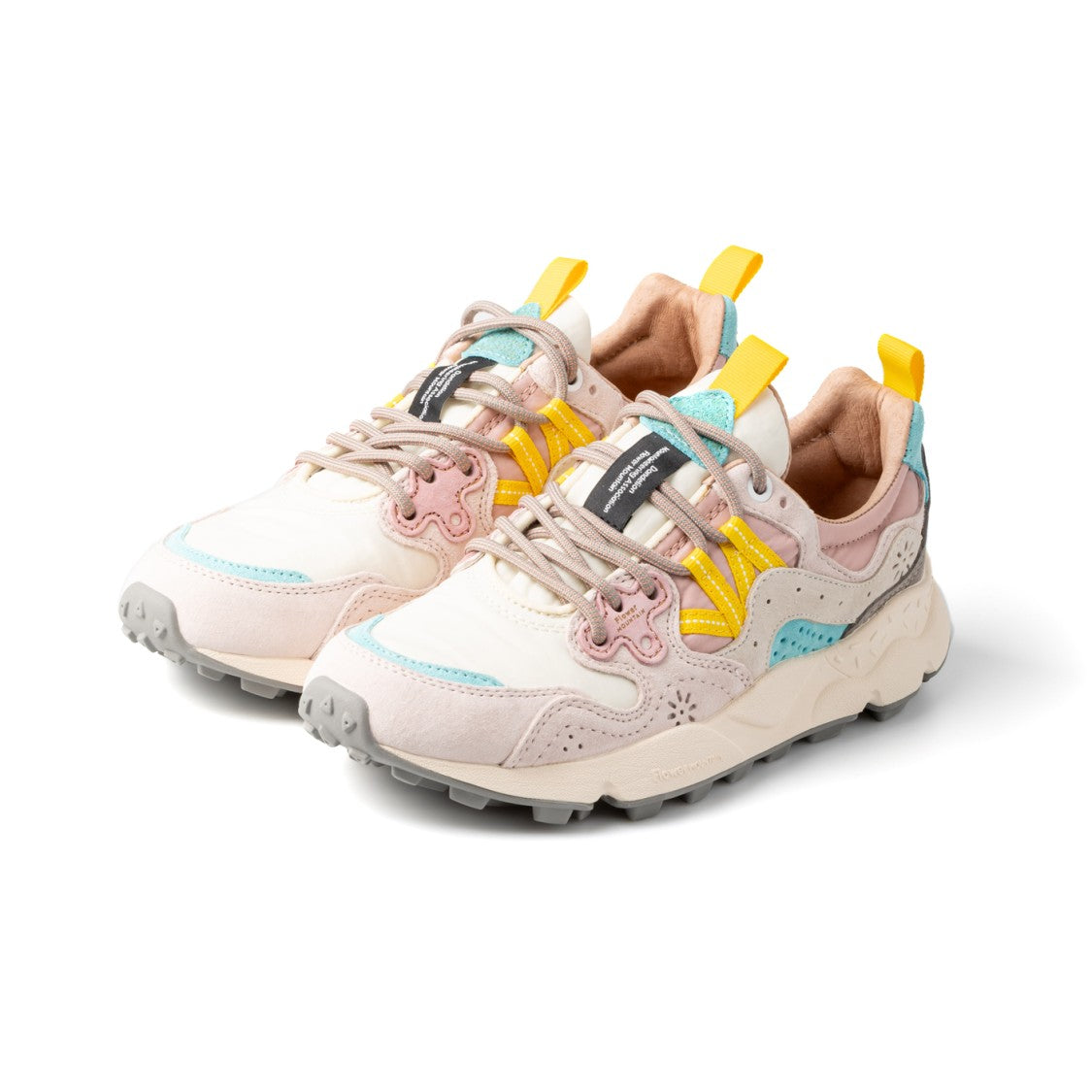 Flower Mountain Yamano 3 Woman Light Pink/ Off White/ Pink Sneakers