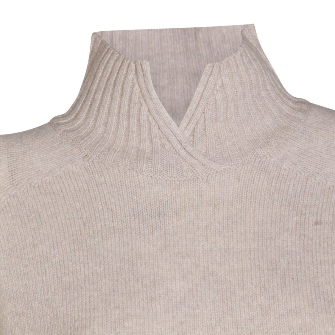 Malo Light Grey Cashmere Knitwear