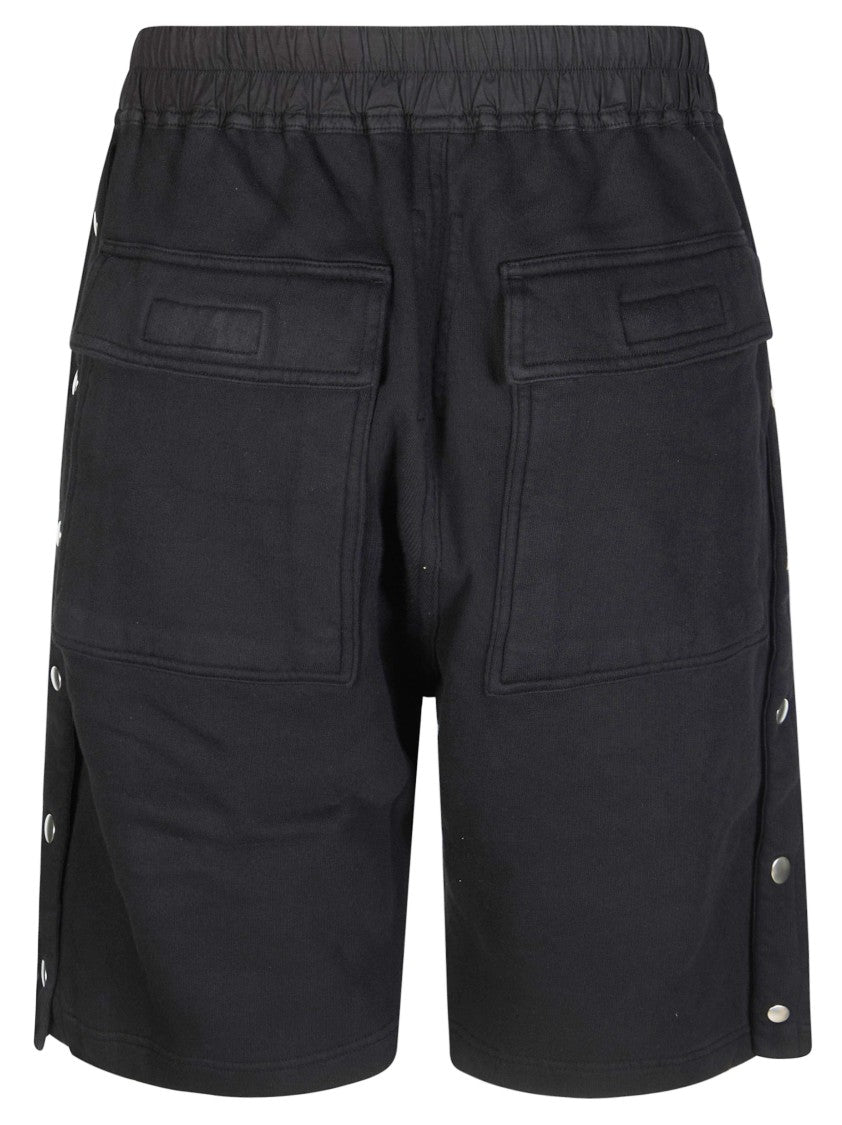 Drkshdw Wide Pusher Wide Fit Flap Pockets Cotton Shorts