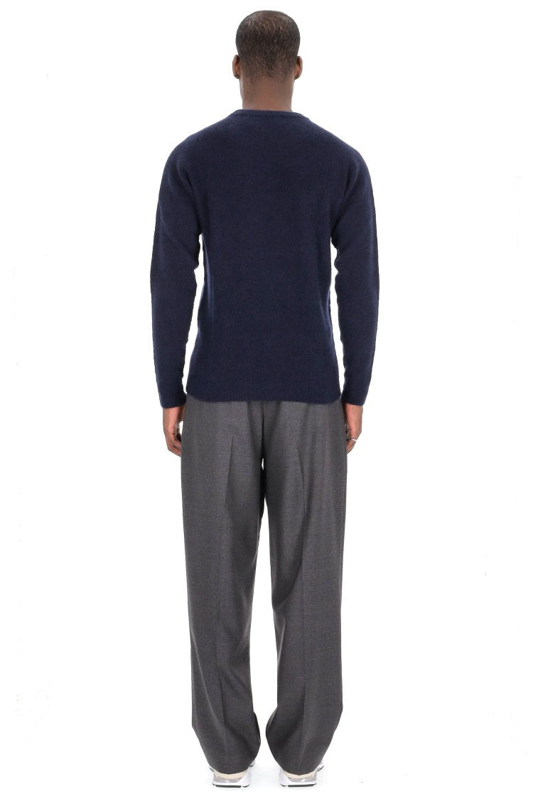 Roberto Collina Nuvola Cashmere And Silk Crewneck Sweater