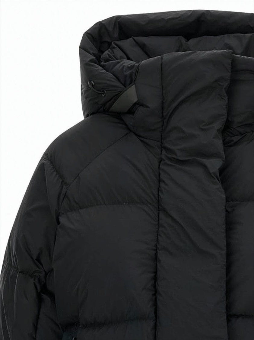 Canada Goose Quilted Padded Jacket With High Collar And Hood