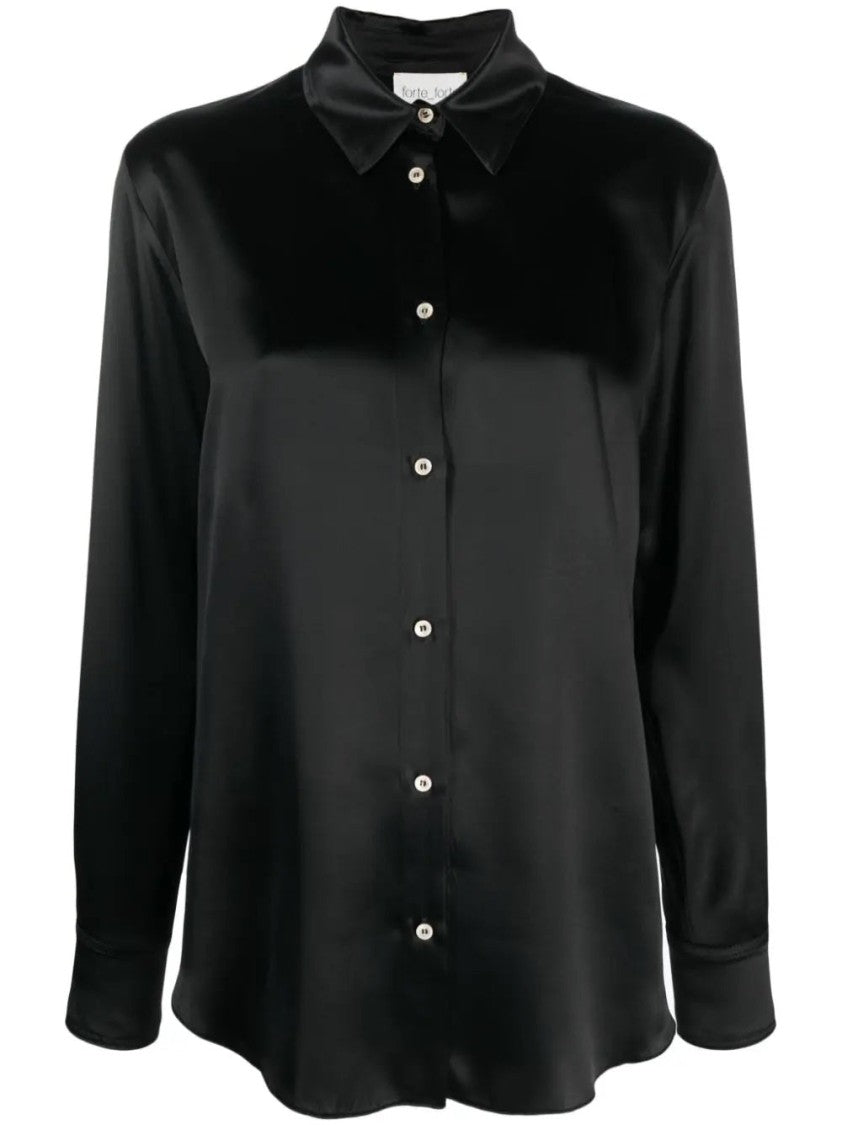 Forte Forte Satin Viscose Shirt