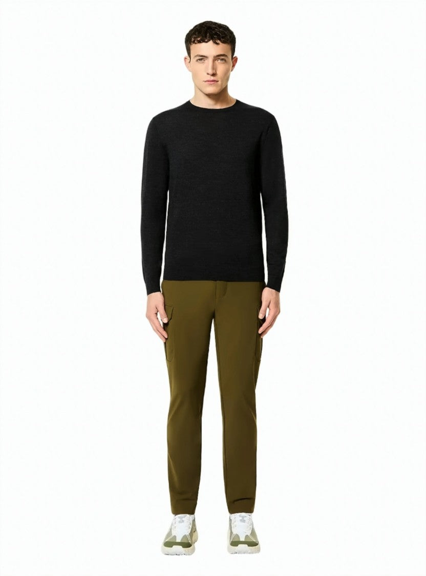 Rrd Minimalist Fine Wool English Rib Crewneck Pullover
