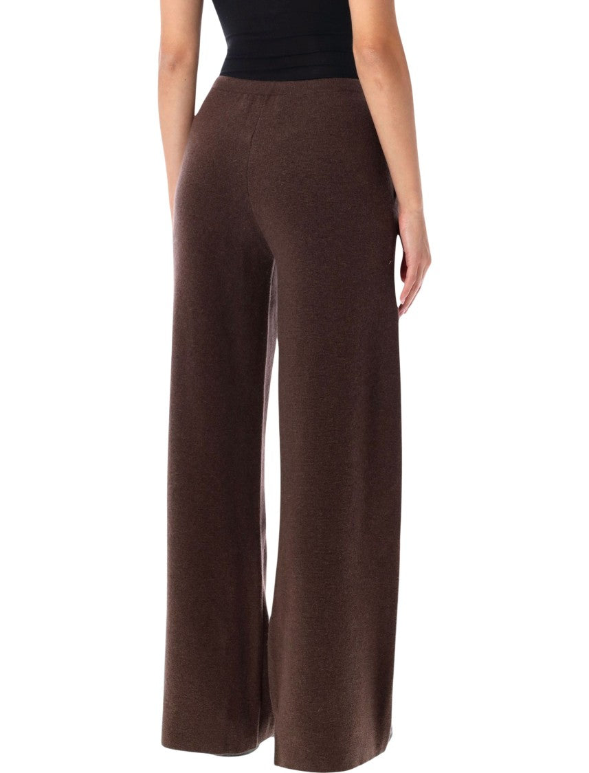 Rhea Drawstring Minimalist Wide-Leg Pants
