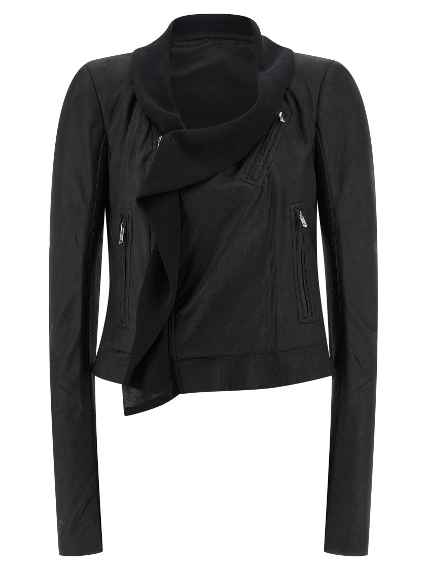 Rick Owens 'Scarf Biker' Jacket