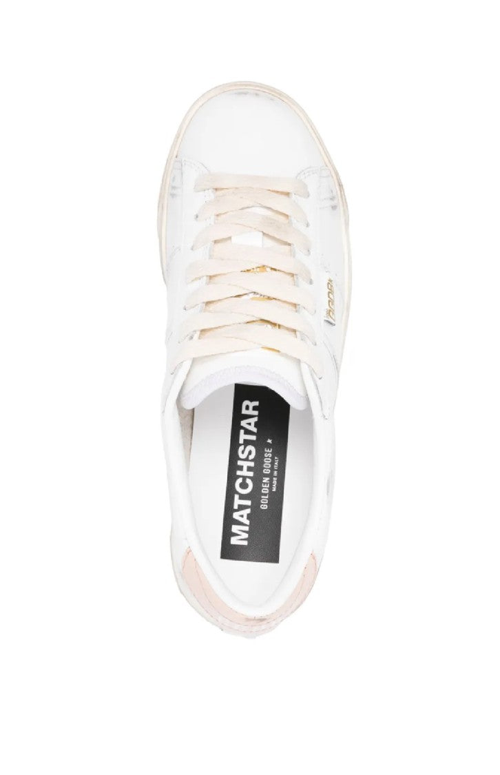 Golden Goose Matchstar Classic White Leather Sneakers