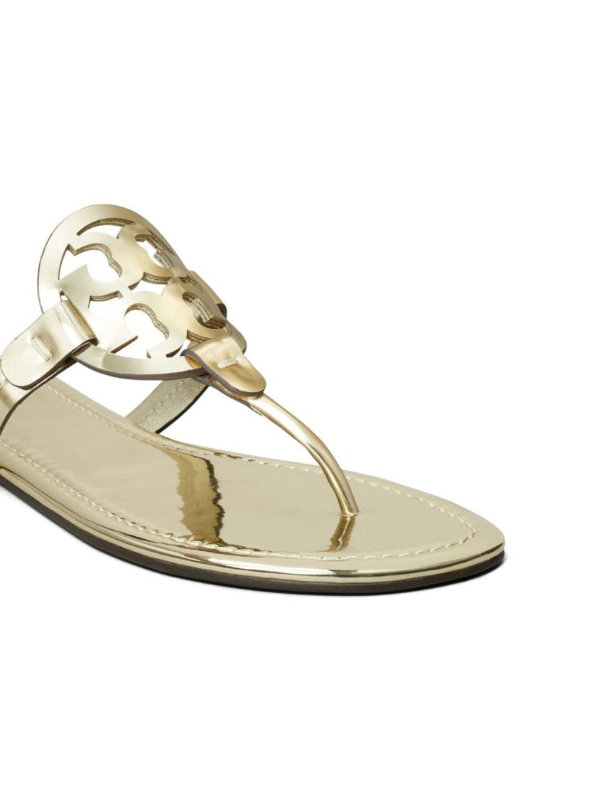 Tory Burch Gold-Tone Sandals