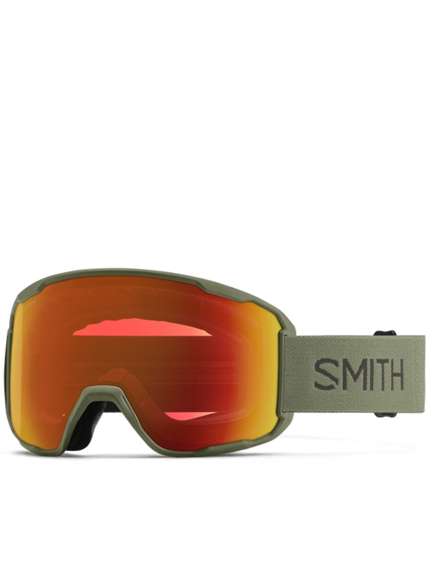 Smith Olive Green Preview Reflective Ski Goggle
