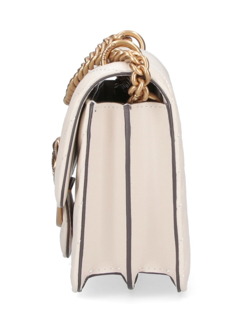 Pinko Compact Structured Bag With Smooth Finish