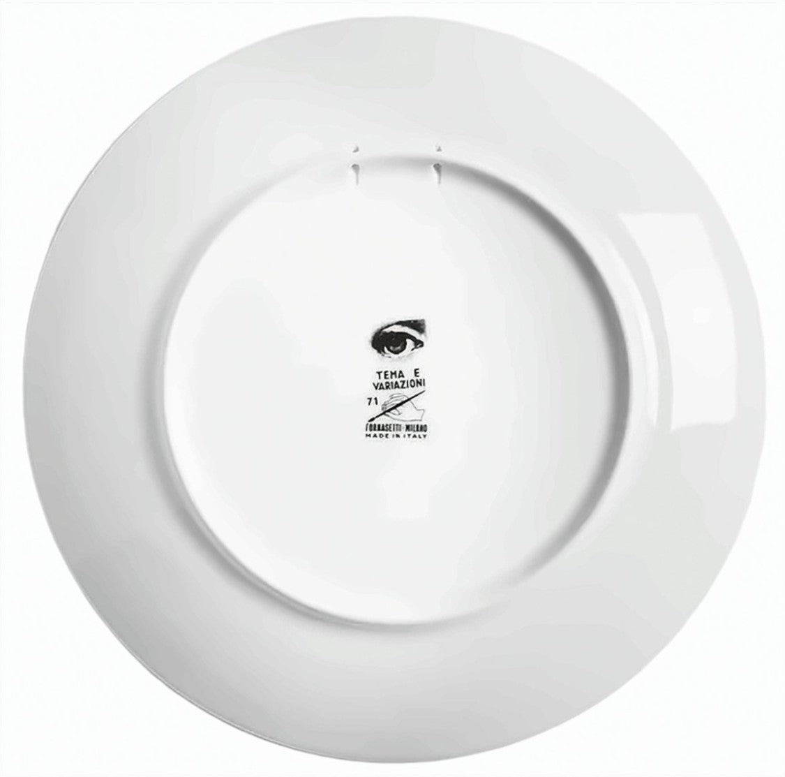 Fornasetti Tema E Variazioni Porcelain Plate