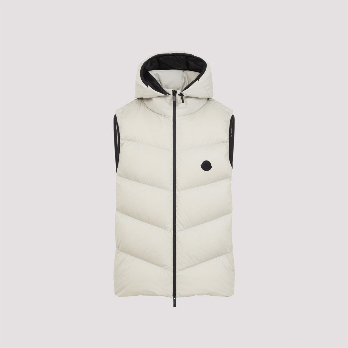 Moncler Light Grey Guersac Vest