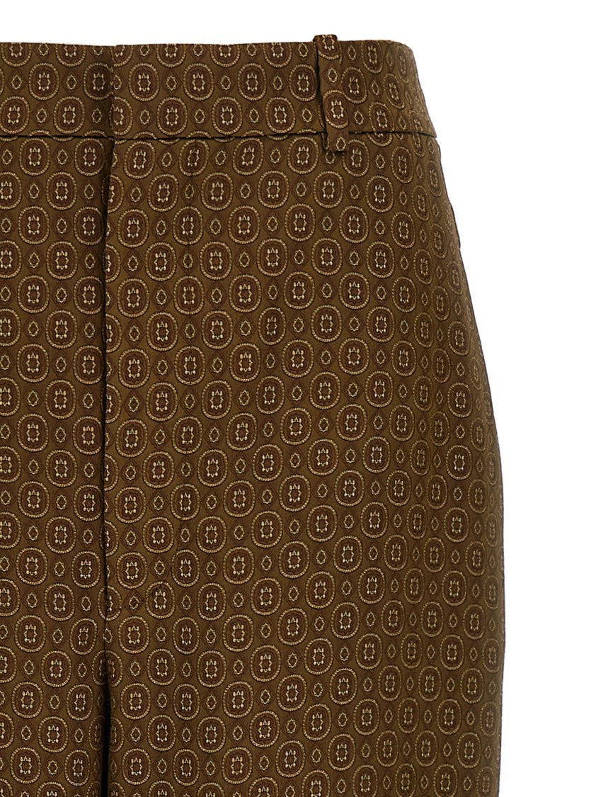 Saint Laurent 'Medaglioni' Twill Pants