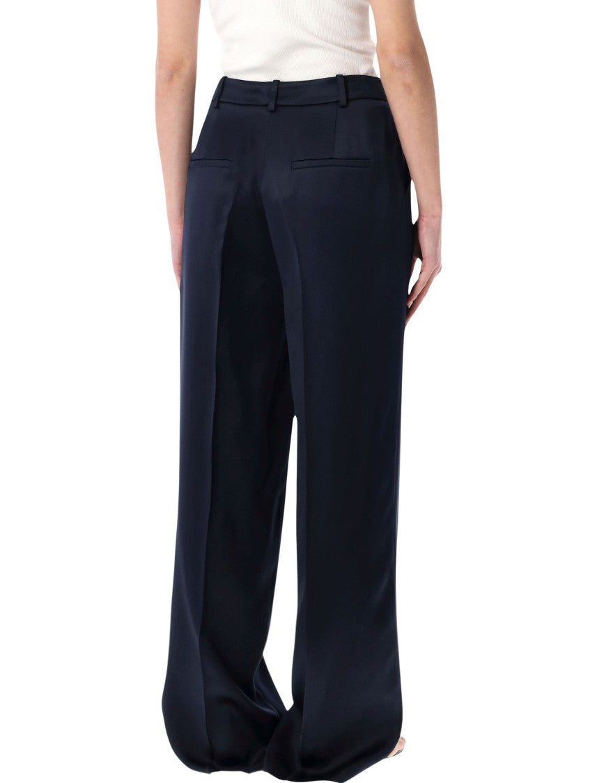 Anine Bing Trent High Waisted Wide Leg Trousers