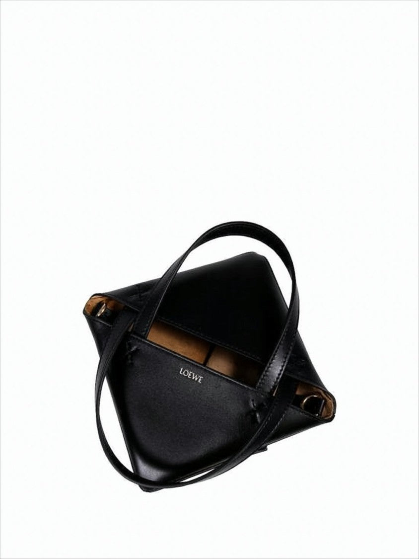 Loewe Geometric Panel Calf Leather Tote Bag