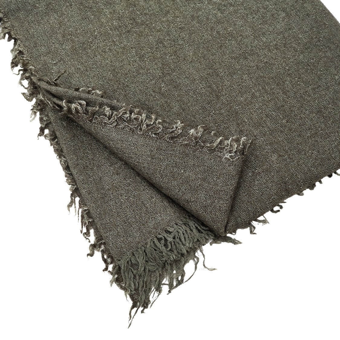 Faliero Sarti New Cristiana Fringed Textured Scarf