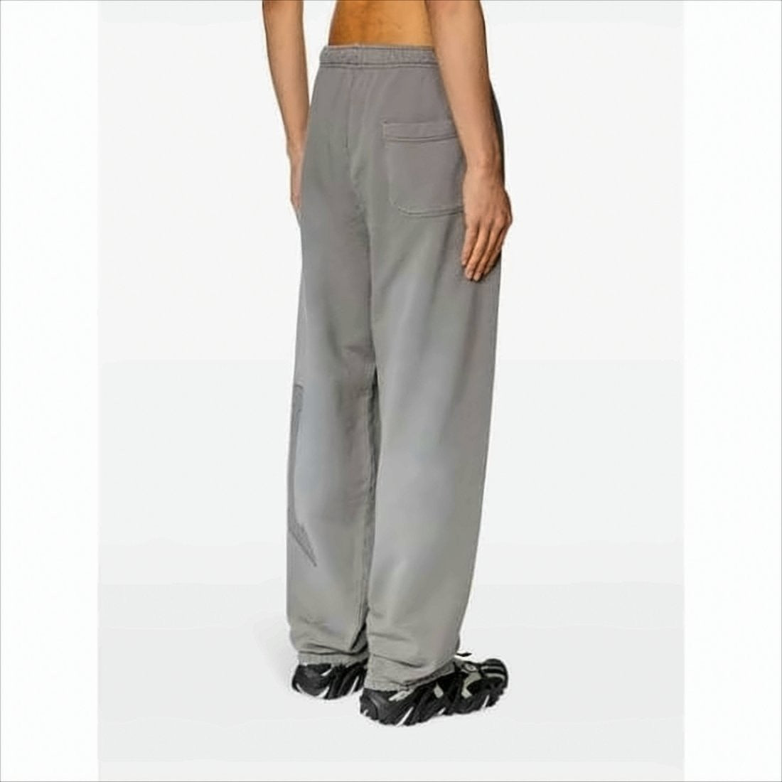Diesel Relaxed-Fit Jogger Pants With Varsity Patch Detail