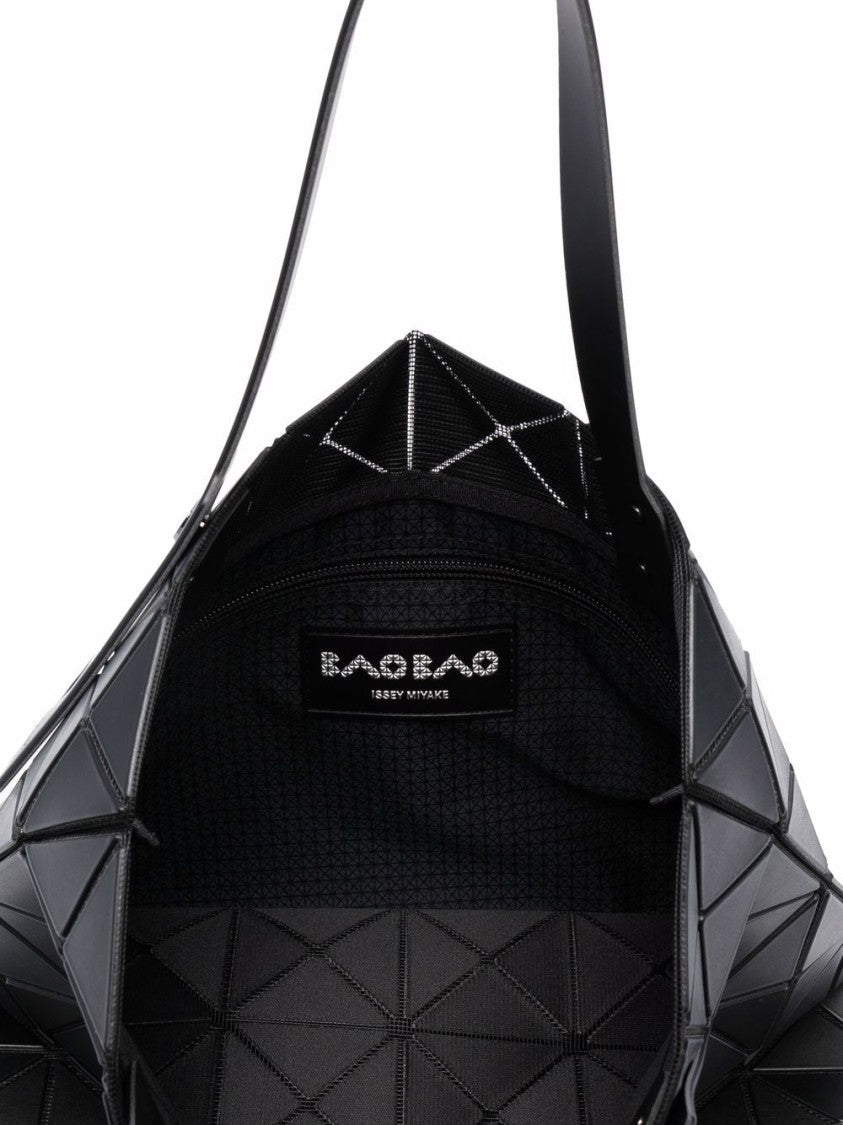 Bao Bao Issey Miyake Geometric Structured Black Shoulder Bag