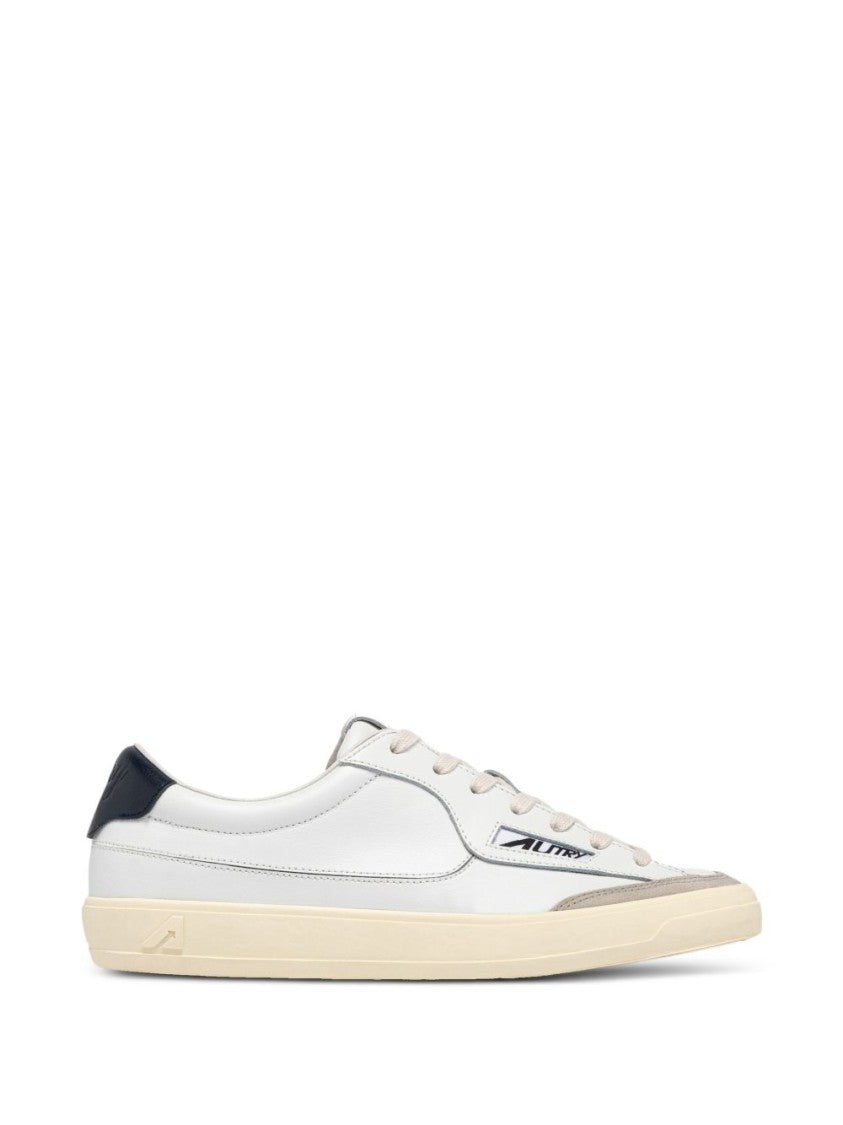 Autry Low-Top Sneakers With Smooth Leather Upper And Suede Accents