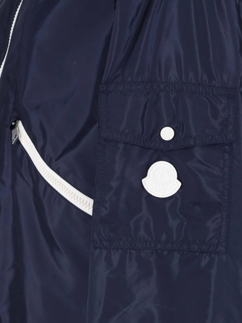 Moncler Navy Blue Marmacy Zip-Up Jacket