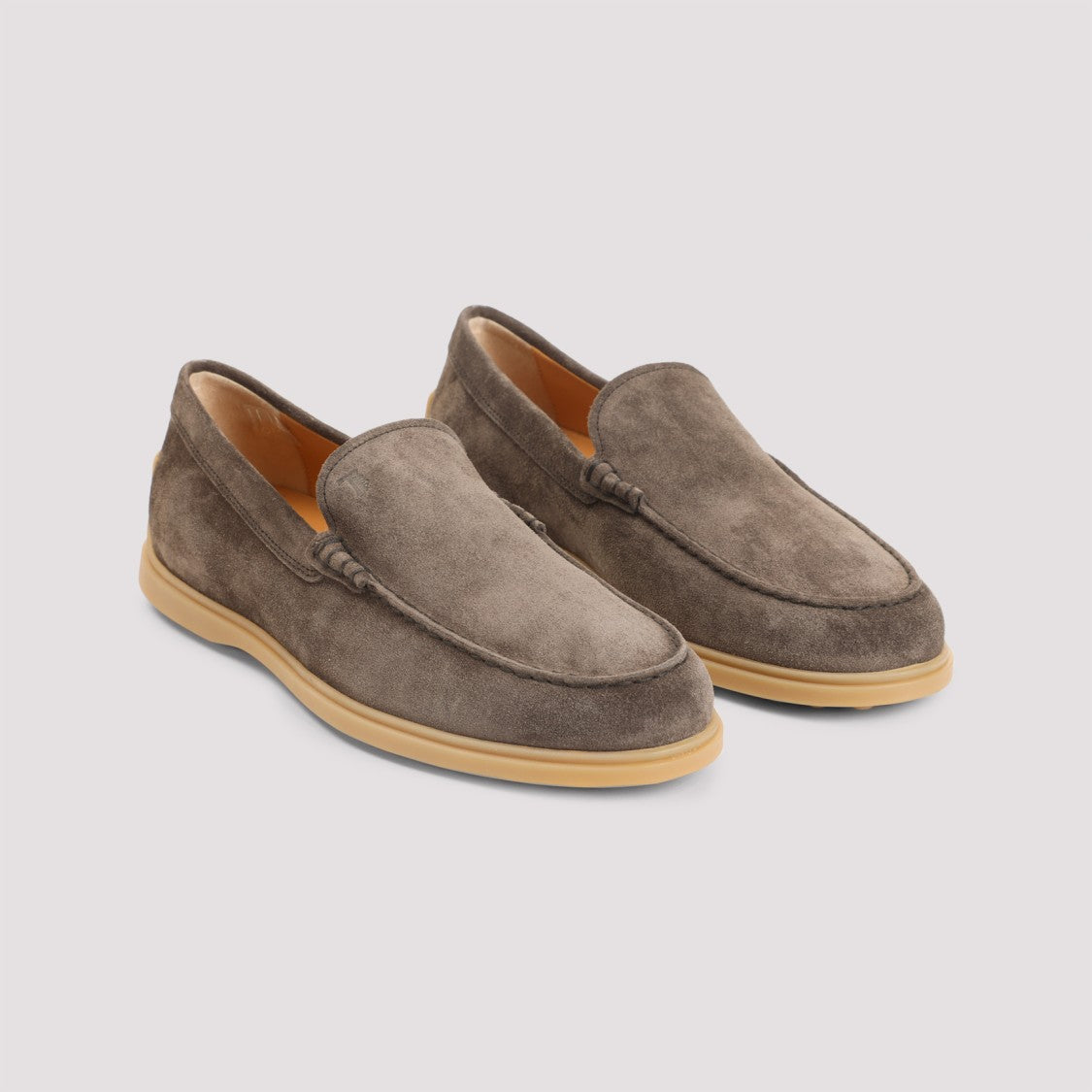Tod's Suede Brown Loafers