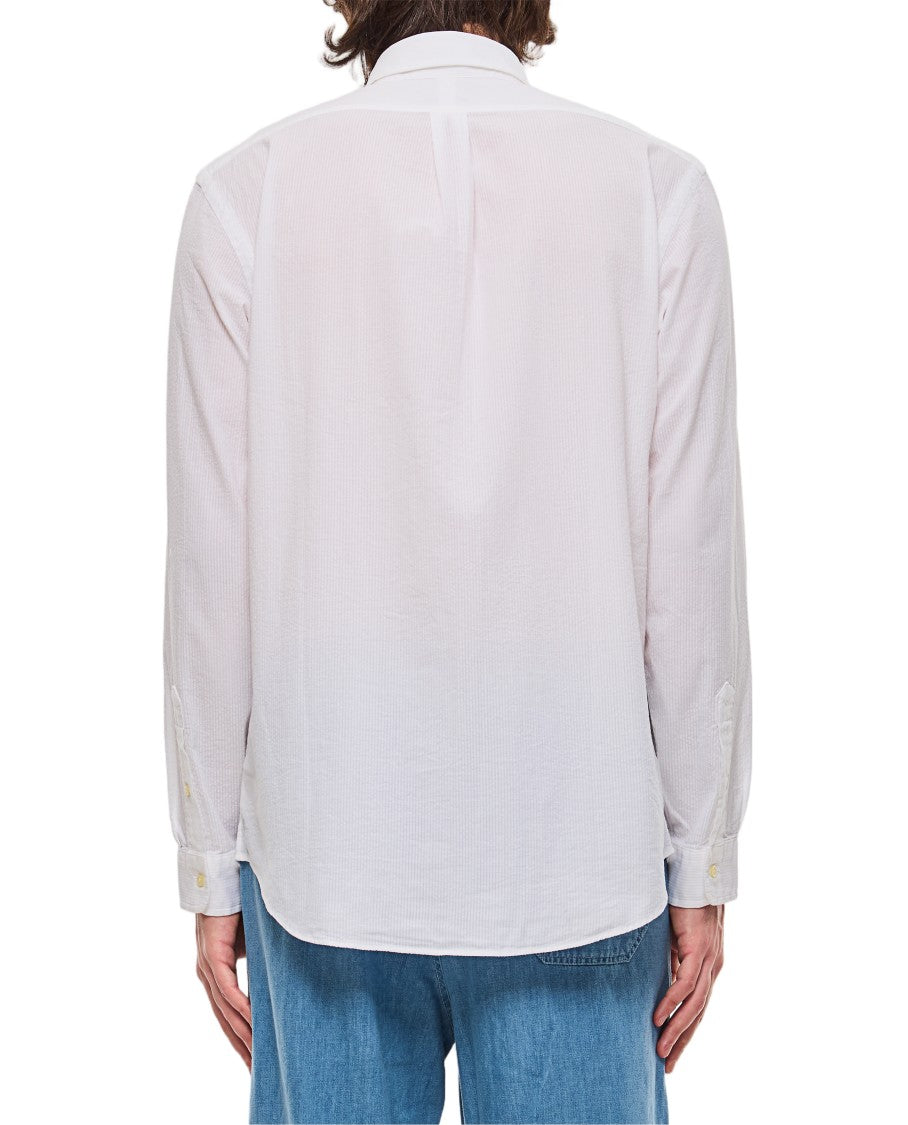 Polo Ralph Lauren Classic Fit Long-Sleeve Cotton Shirt With Button Closure