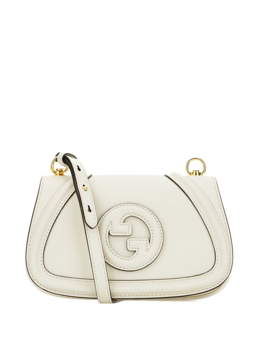 Gucci Blondie Small Shoulder Bag With Interlocking G Emblem