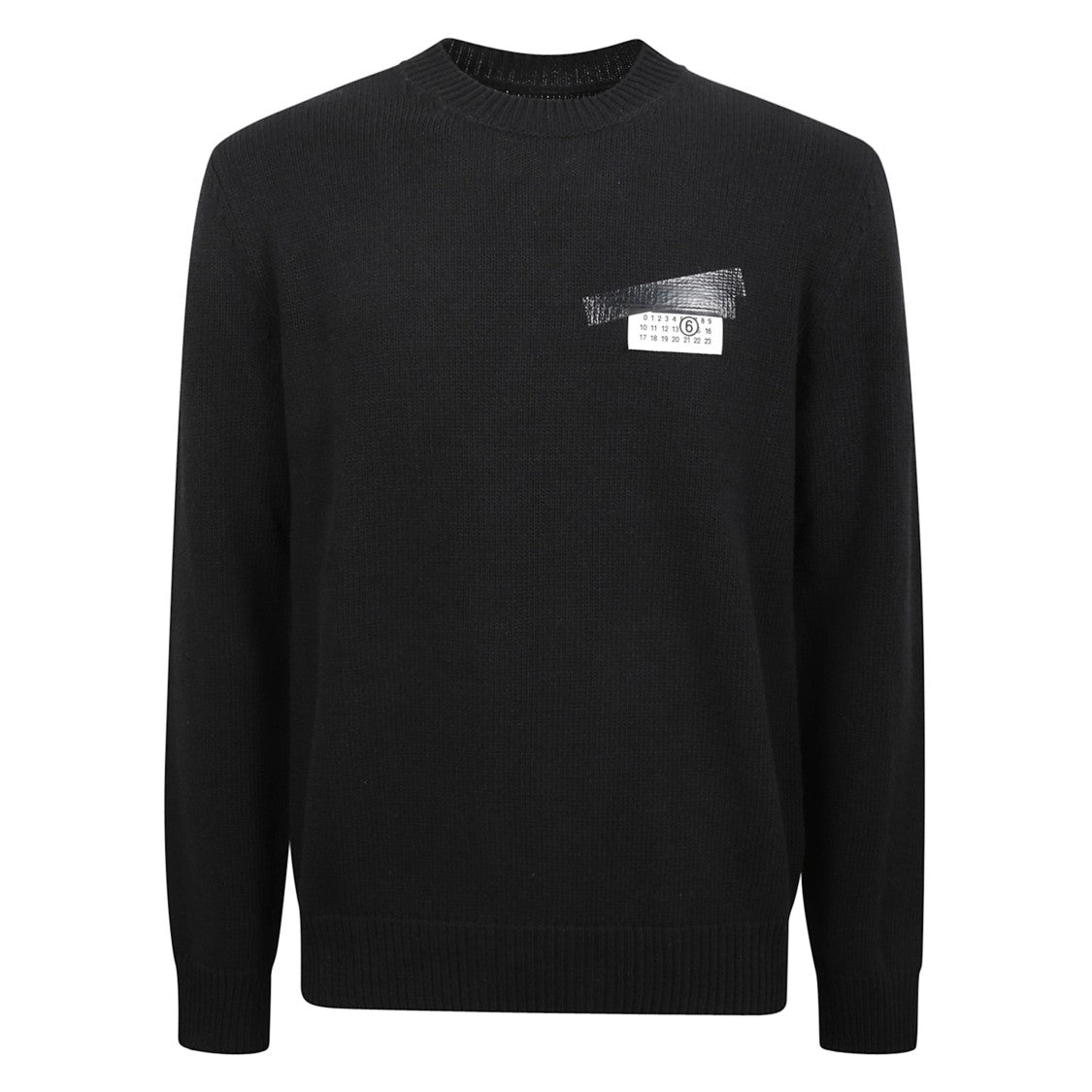 Mm6 By Maison Margiela Crewneck Sweater With Signature Patch