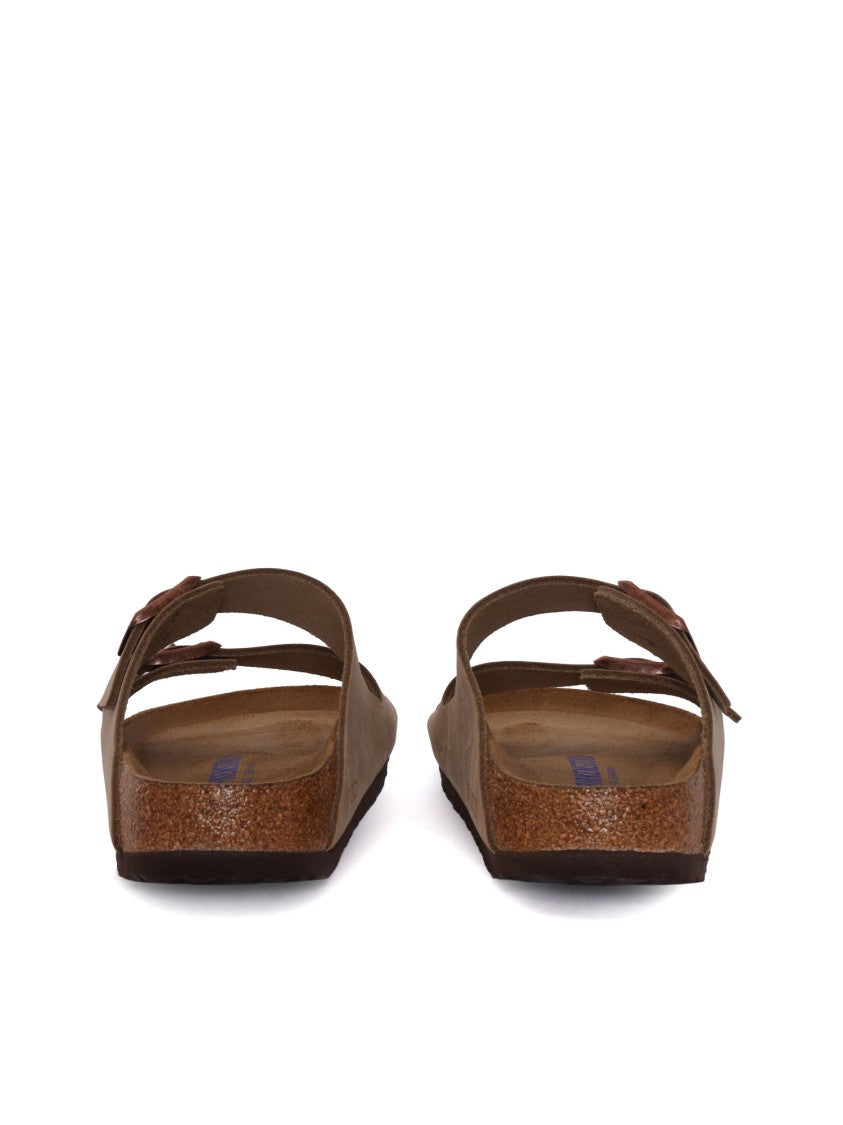 Birkenstock Tobacco Brown Arizona Leather Sandals
