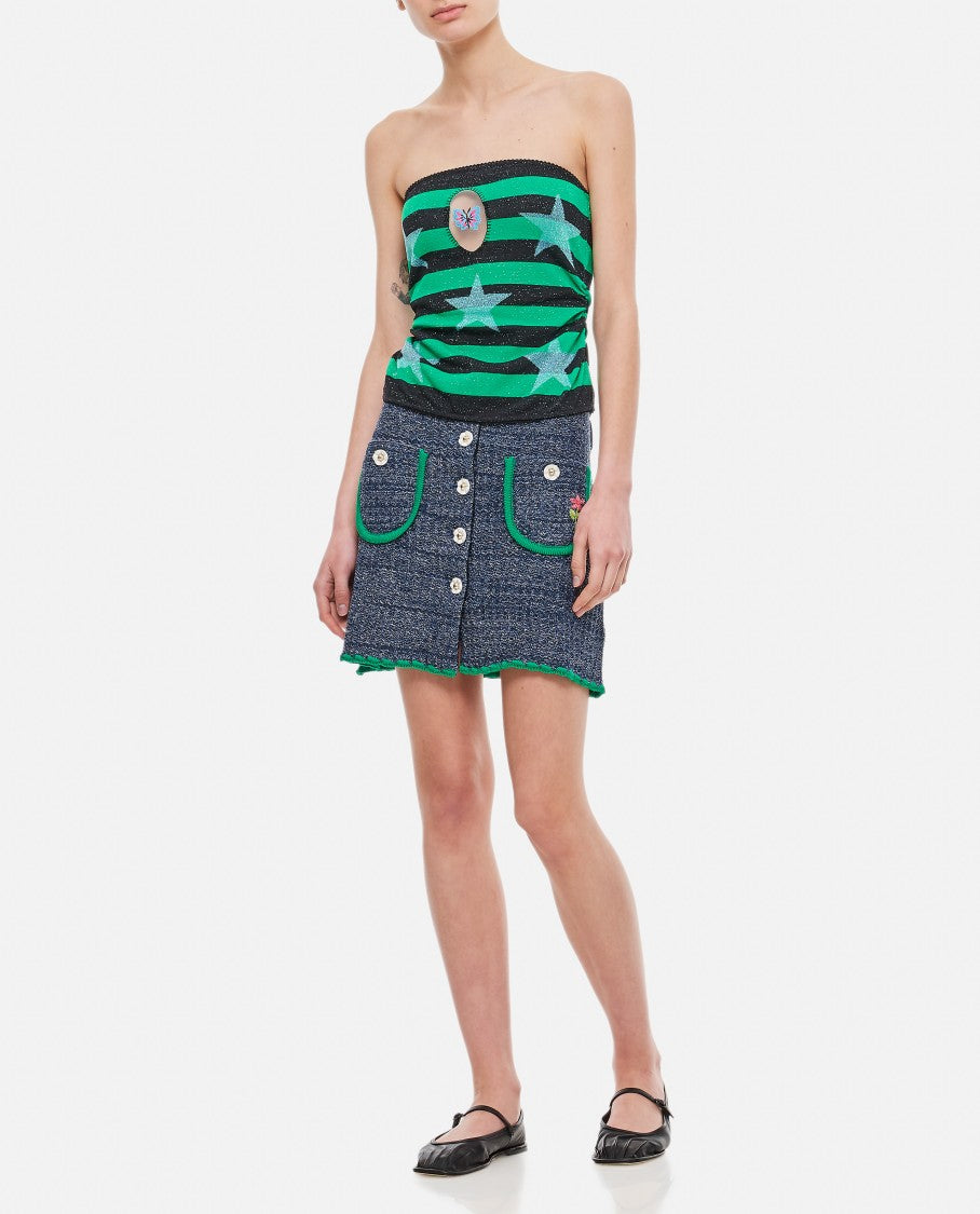 Cormio Chiara Cotton Miniskirt