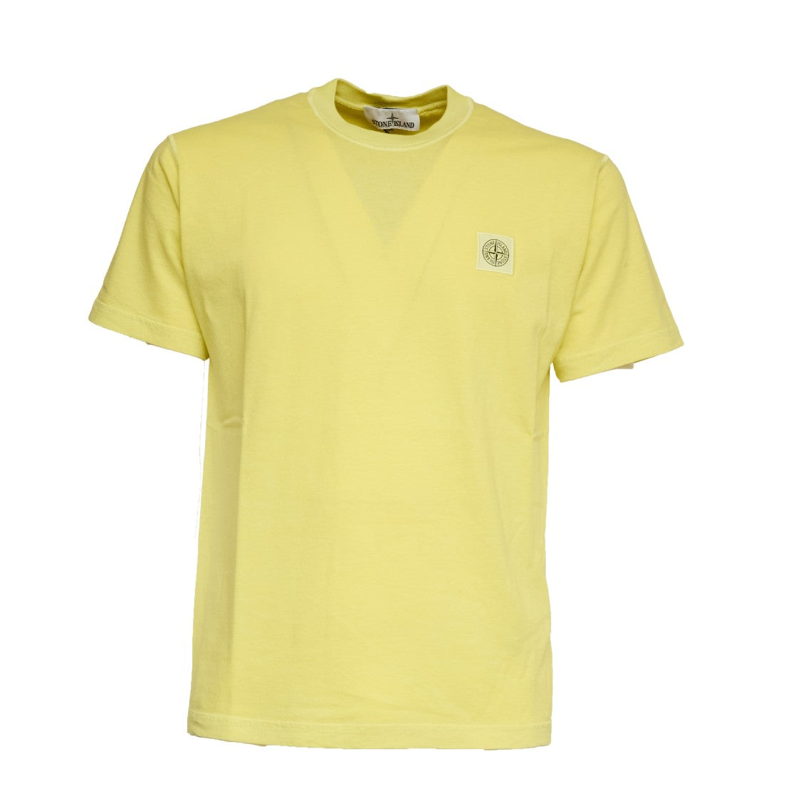 Stone Island Embroidered Chest Logo Casual T-Shirt