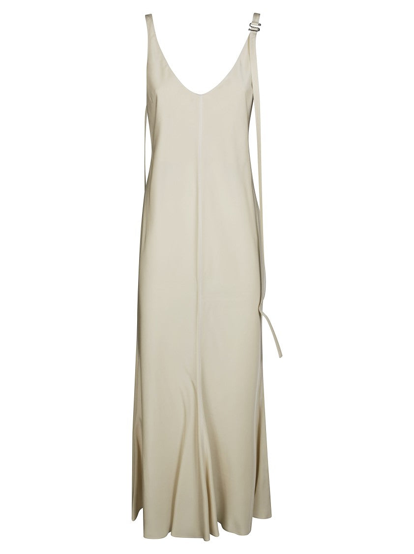 Sportmax Maxi Dress With Deep V-Neckline