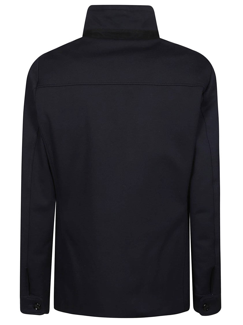 Moorer Bas-Tz Double Breasted Structured Blazer