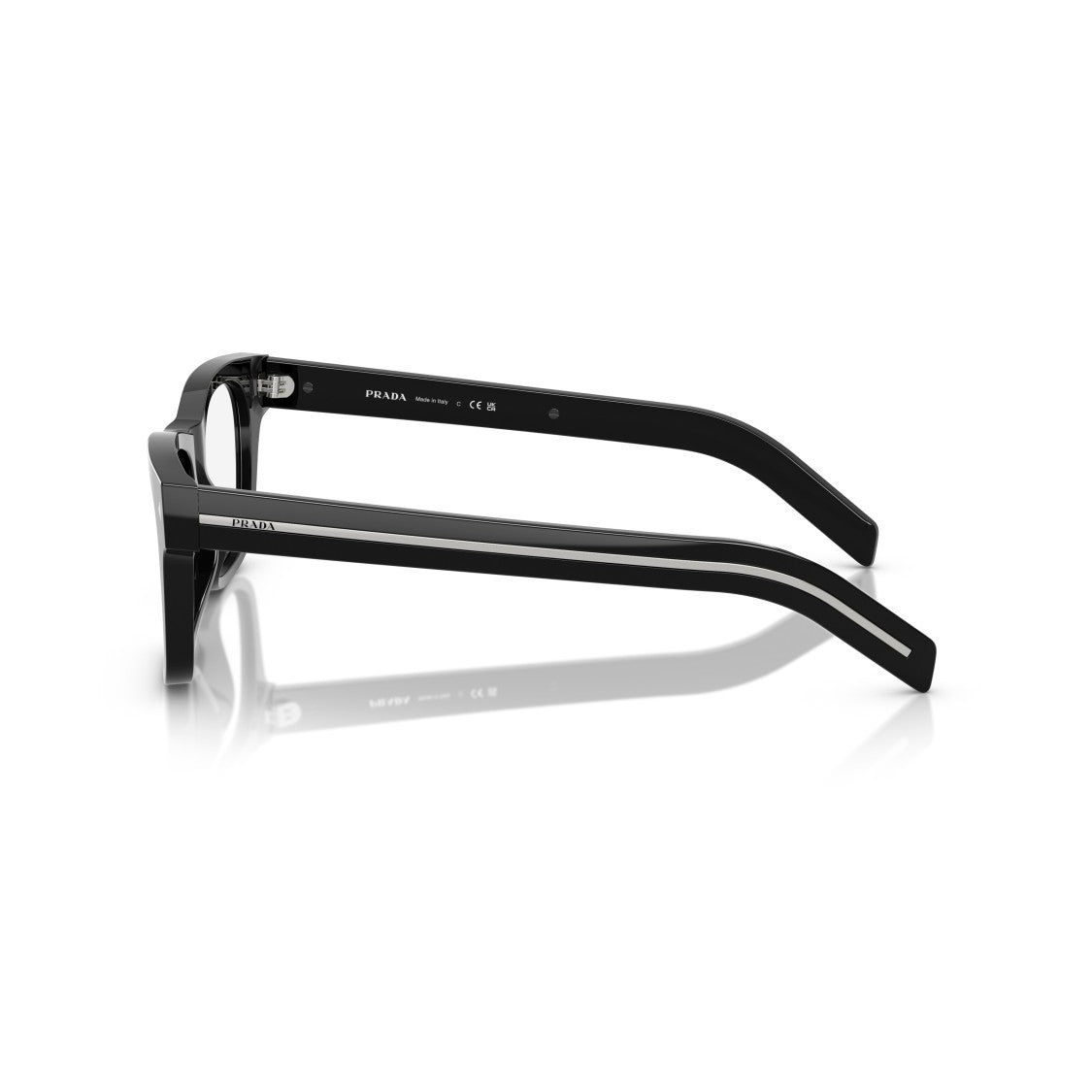 Prada 0Pr A17s Rectangular Acetate Frame Sunglasses